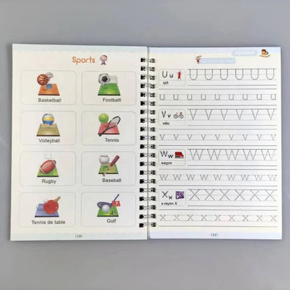Kit De Cahier 📚 D'apprentissage Pour Enfant ✍🏾️